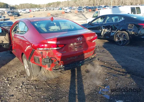 2017 Hyundai Elantra Se z USA, uszkodzony, nr VIN 5NPD84LF9HH057670